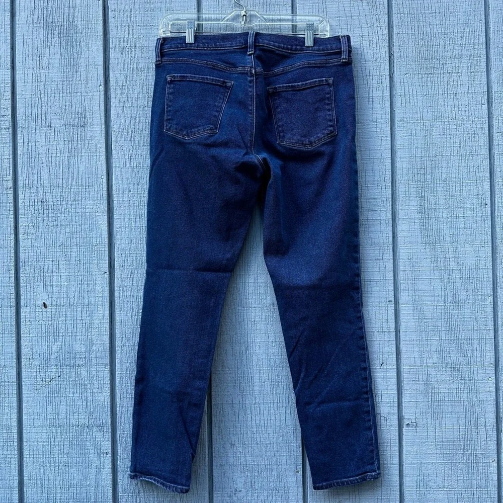 J Brand Dark Wash Skinny Leg Jeans Women Size 31 High Rise‎ Stretch Denim Clssic